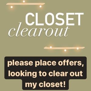 Willing to accept pretty much any offer!